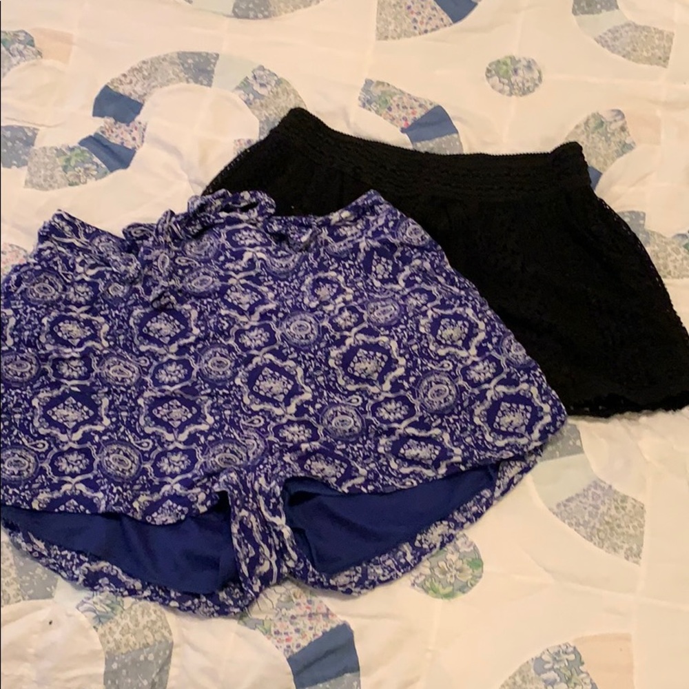 Fabric shorts